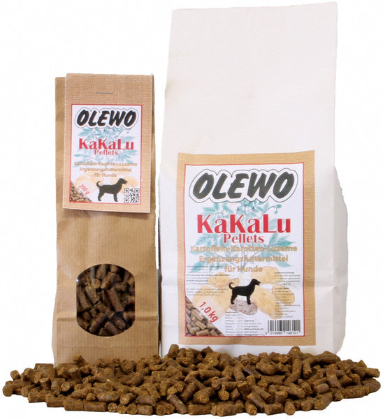 Hundetrockenfutter KaKaLu-Pellets – Olewo