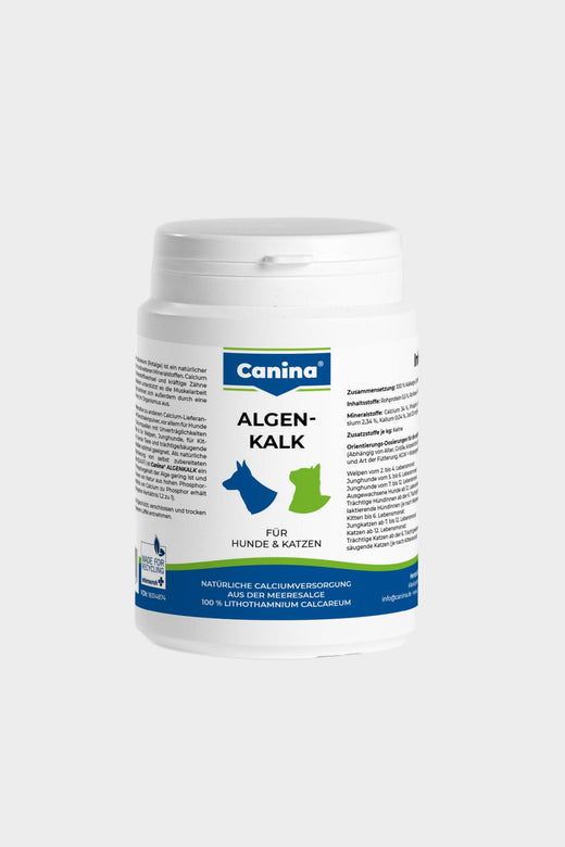Ergänzungsfutter für Hunde und Katzen Algenkalk 125g – Canina Pharma