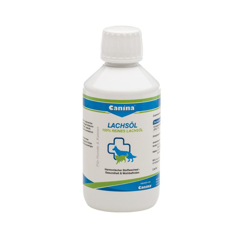 Lachsöl für Hunde und Katzen 250ml – Canina Pharma