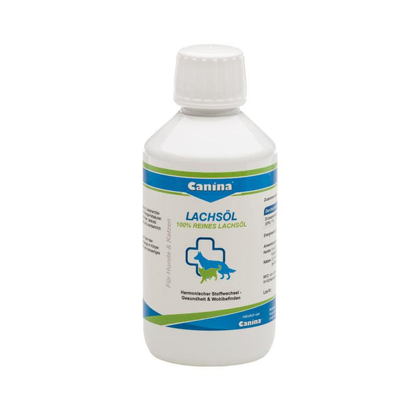 Lachsöl für Hunde und Katzen 250ml – Canina Pharma