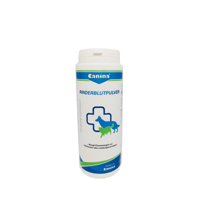 Rinderblutpulver für Hunde und Katzen 250g – Canina Pharma