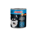 Hundenassfutter Dog Fleisch Pur Lachs & Kabeljau 800g, 6er Pack | Amora