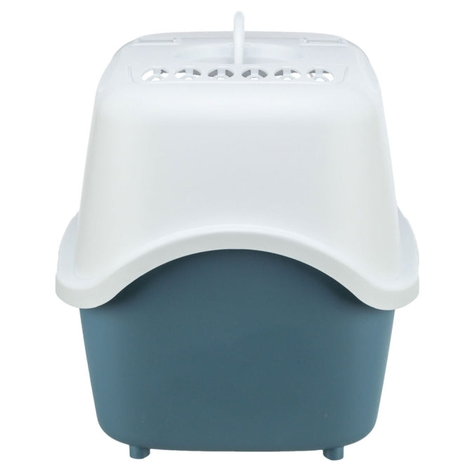 Katzentoilette – Vico Easy Clean, blaugrau/weiß – Bild 3
