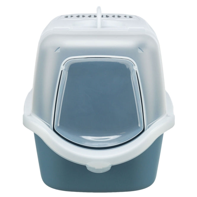 Katzentoilette – Vico Easy Clean, blaugrau/weiß – Bild 5