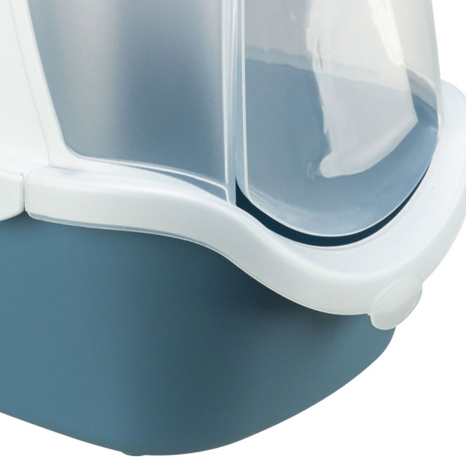 Katzentoilette – Vico Easy Clean, blaugrau/weiß – Bild 6