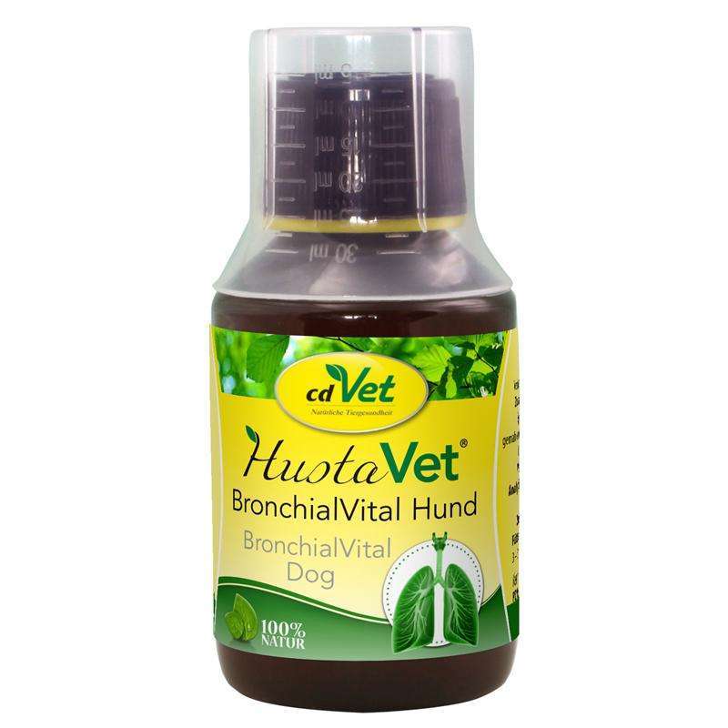 Ergänzungsfutter für Hunde HustaVet BronchialVital 100 ml – cdVet
