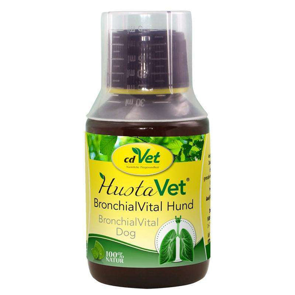 Ergänzungsfutter für Hunde HustaVet BronchialVital 100 ml – cdVet