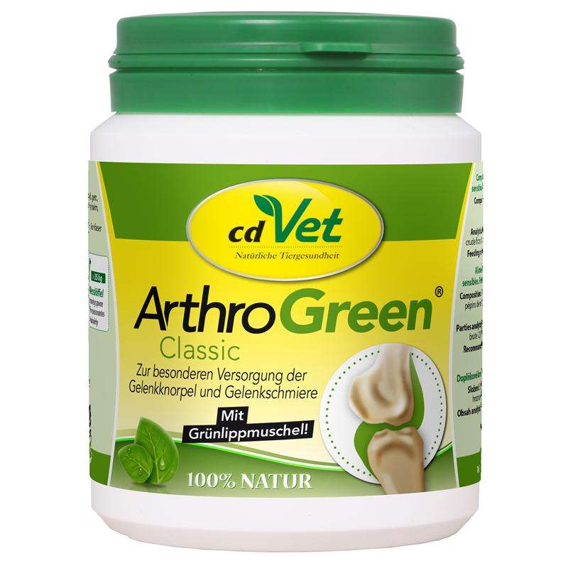 Ergänzungsfutter für Hunde und Katzen ArthroGreen Classic – cdVet