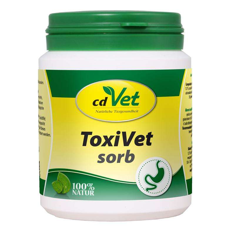 Ergänzungsfutter für Hunde und Katzen ToxiVet sorb 150 g – cdVet