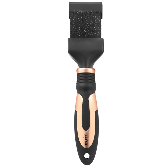 Slicker-Bürste für Hunde und Katzen – Noir flexible