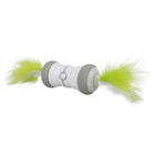 Beschäftigungsspielzeug für Katzen – Cat Toy Double Spinner, weiß/grün