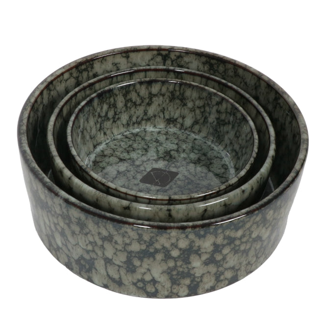 Hundenapf – Trendy Jasper green marble – Bild 5