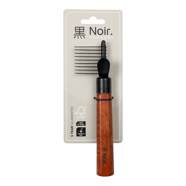 Entfilzungskamm für Hunde und Katzen – Noir Japandi