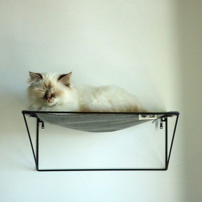 Wandhängematte für Katzen – Otis, grau – Bild 2