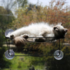 Fenster-Hängematte für Katzen – Olivia, grau – Bild 5