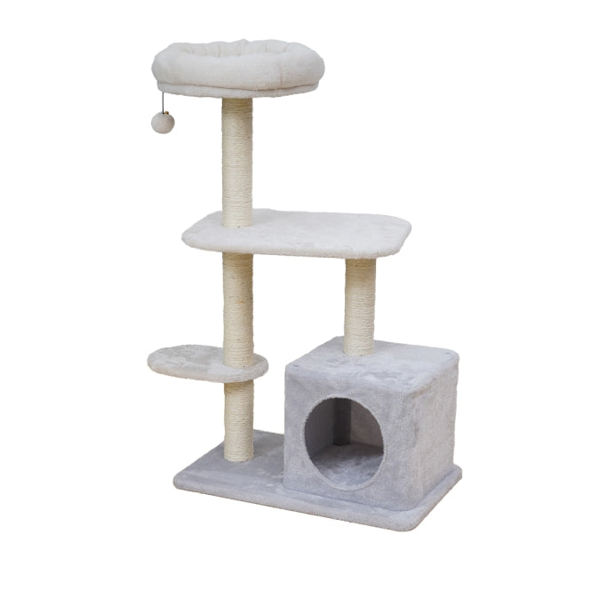 Kratzbaum für Katzen – Salinas, Grau
