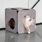 Katzenbett – Spielwürfel aus Filz NALA, grau – Bild 3
