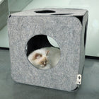Katzenbett – Spielwürfel aus Filz NALA, grau – Bild 4