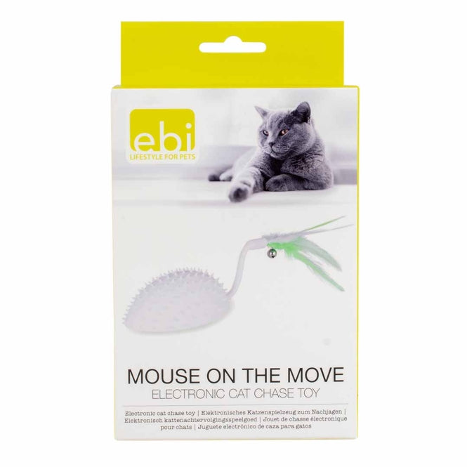 Spielmaus für Katzen – Cat Toy Mouse on the move – Bild 2