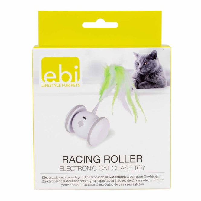 Beschäftigungsspielzeug für Katzen – Cat Toy Racing Roller – Bild 2
