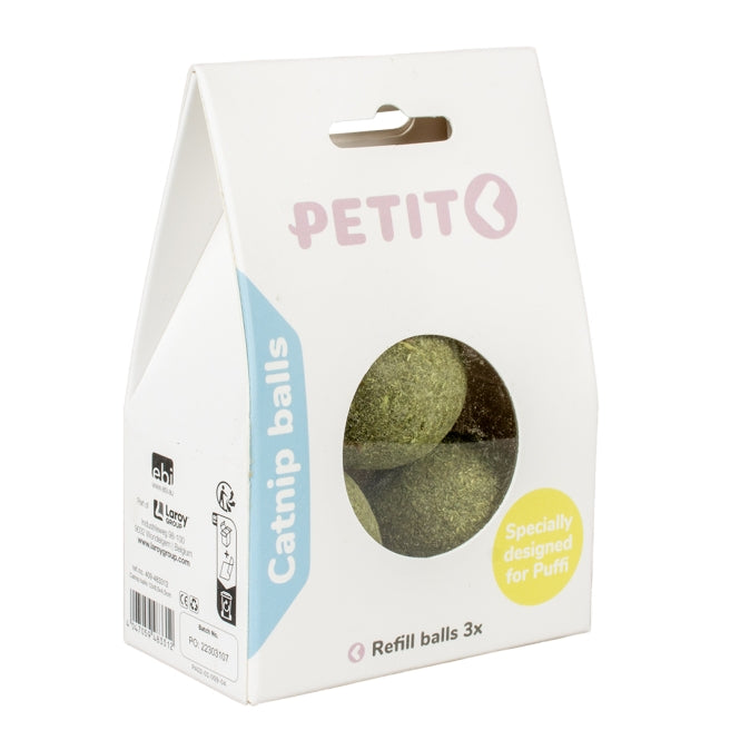 Katzenminze-Bälle – Petit Cat Toy 3er-Set – Bild 2