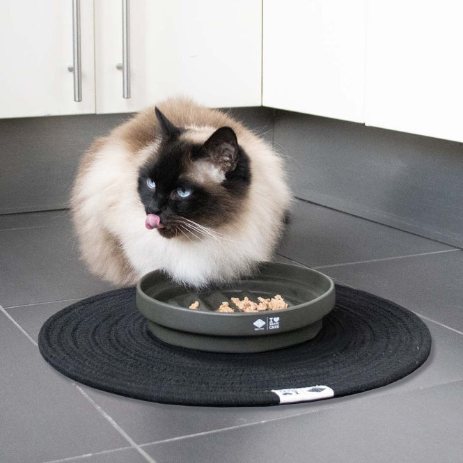 Anti-Schlingnapf für Katzen – „Irrgarten" SUE, grün – Bild 5
