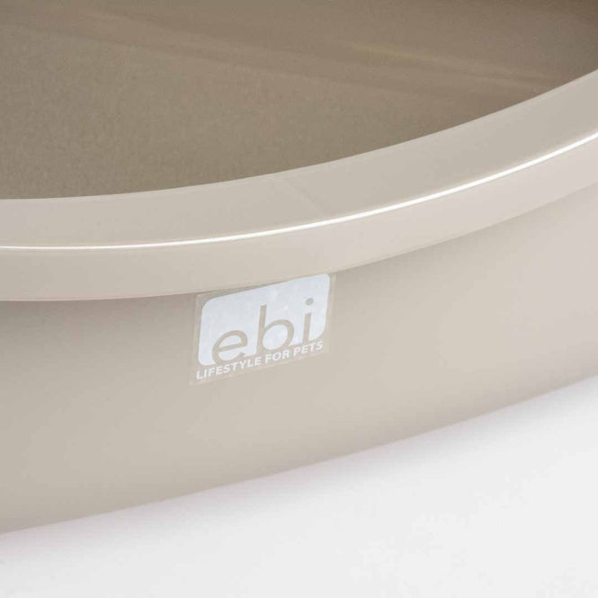 Eck-Katzentoilette – Prism M, transparent/grau – Bild 2