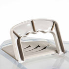 Eck-Katzentoilette – Prism M, transparent/grau – Bild 3