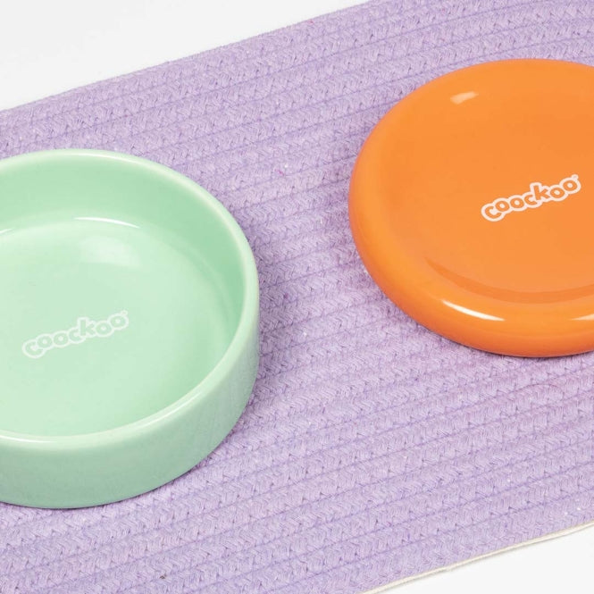 Napfunterlage für Hunde – Coockoo CRUMB CATCHER, lila – Bild 5