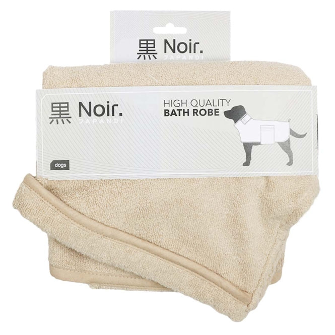 Bademantel für Hunde – Noir Japandi – Bild 2
