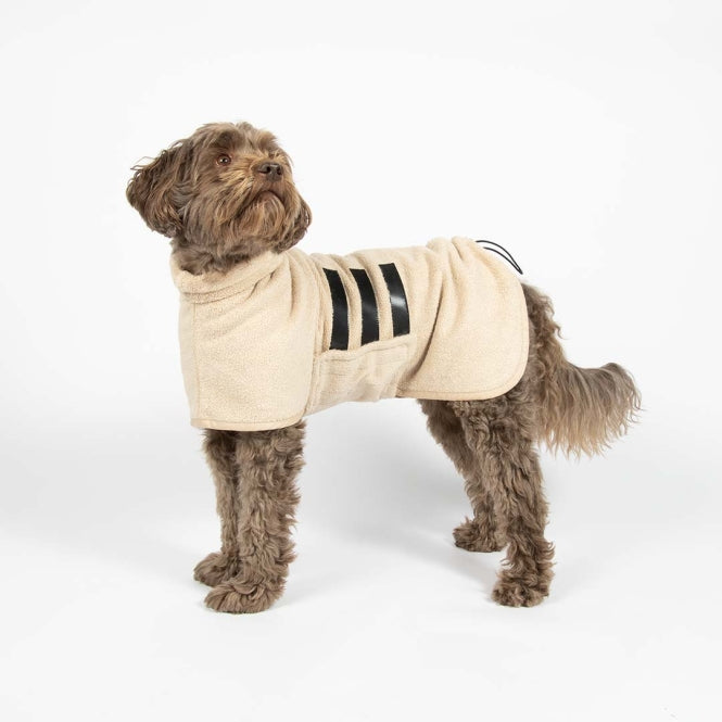 Bademantel für Hunde – Noir Japandi – Bild 3