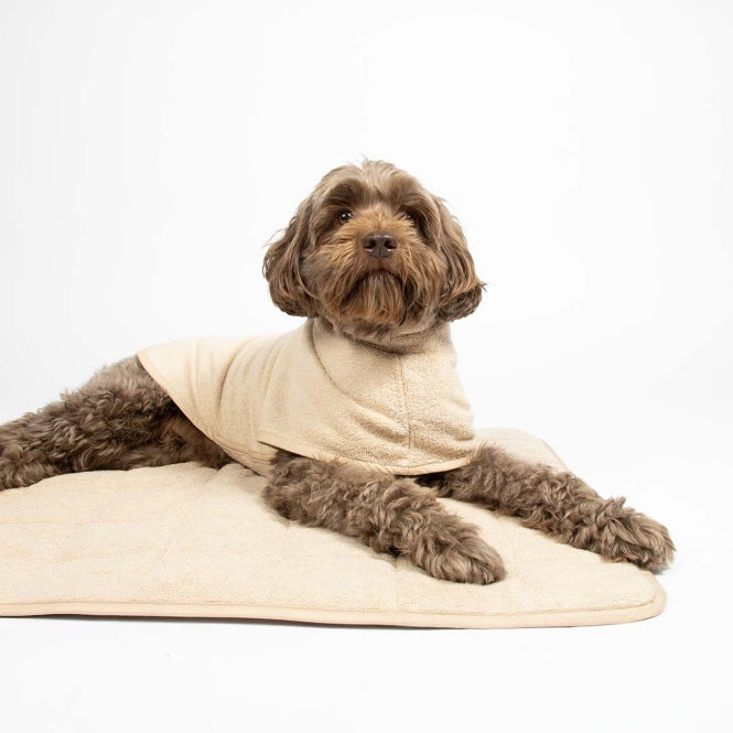 Badematte für Hunde – Noir Japandi beige – Bild 3