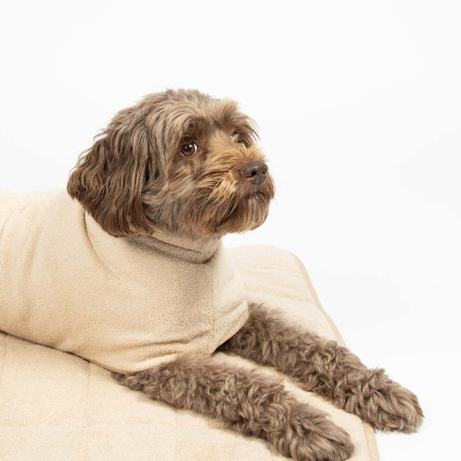 Badematte für Hunde – Noir Japandi beige – Bild 4
