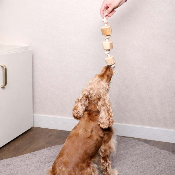 Seilspielzeug für Hunde – Kaffeeholz Triple Wood – Bild 4