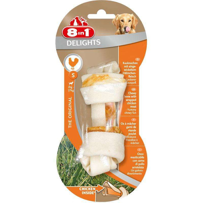 Kauknochen für Hunde Delights S – 8in1