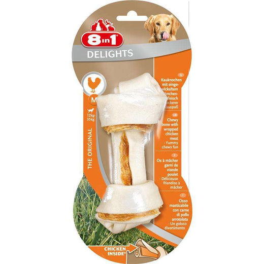 Kauknochen für Hunde Delights M – 8in1
