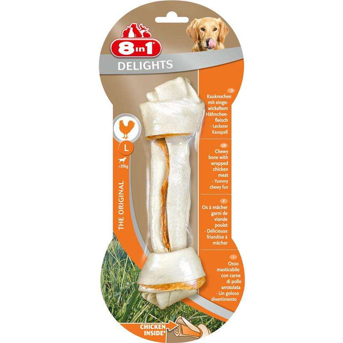 Kauknochen für Hunde Delights L – 8in1