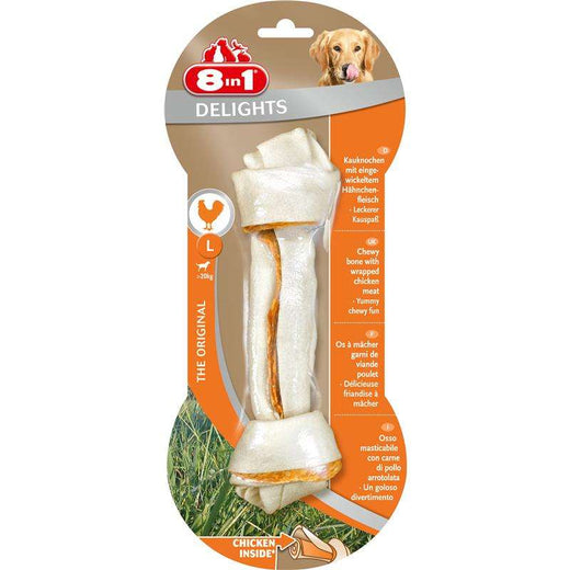 Kauknochen für Hunde Delights L – 8in1
