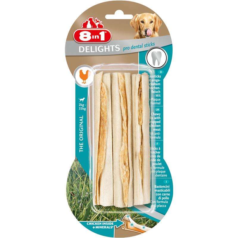 Kausticks für Hunde Dental Delights 3er – 8in1