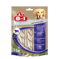 Kaustangen für Hunde Delights Beef Twisted 35 Stück | 8in1