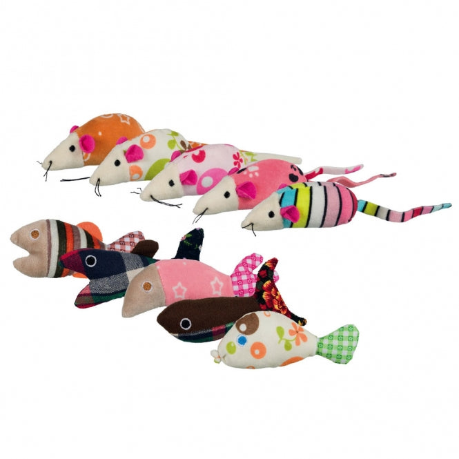 Spielmaus für Katzen – Maus oder Fisch