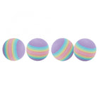 Rainbow-Bälle für Katzen – 4 3,5 cm