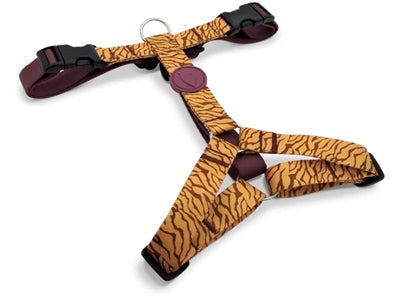 Morso dog harness H-harness recycled jungle drum orange-0