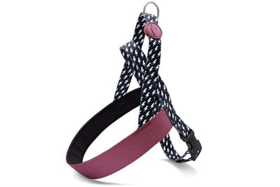 Morso Norwegian dog harness recycled power flow black-0