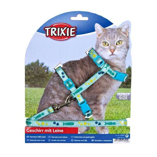 Leine – Katzen-Garnitur mit mit Motivband