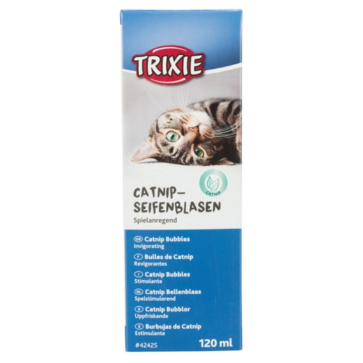Katzenminze Spielzeug – Catnip Seifenblasen, 120 ml