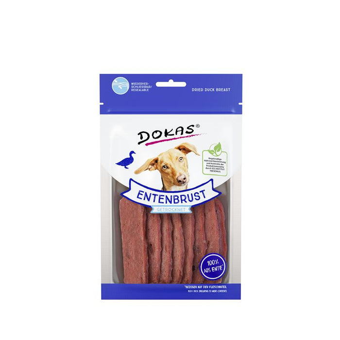 Hundeleckerli Dog Entenbrustfilet getrocknet 70 g – Dokas