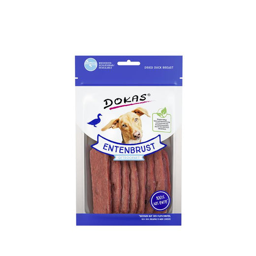 Hundeleckerli Dog Entenbrustfilet getrocknet 70 g – Dokas