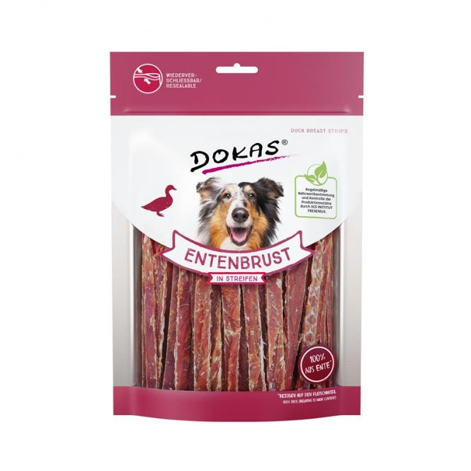 Kaustreifen für Hunde – Dog Entenbrust in Streifen 250g