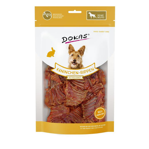 Hundeleckerli Dog Kaninchen-Rippen 100 g – Dokas